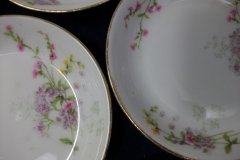 BAWO & DOTTER  PURPLE ASTER & YELLOW/ PINK FLOWERS- BERRY BOWL    ..... http://jaapiesfinechinastore.com