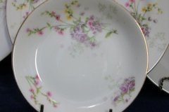 BAWO & DOTTER  PURPLE ASTER & YELLOW/ PINK FLOWERS- BERRY BOWL    ..... http://jaapiesfinechinastore.com