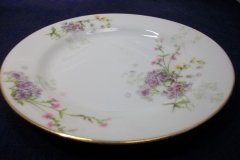 BAWO & DOTTER  PURPLE ASTER & YELLOW/ PINK FLOWERS-  BREAD & BUTTER PLATE  6 1/4"   ..... http://jaapiesfinechinastore.com