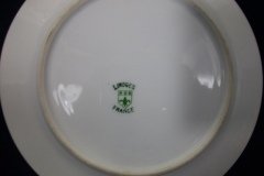 BAWO & DOTTER  PURPLE ASTER & YELLOW/ PINK FLOWERS-  BREAD & BUTTER PLATE  6 1/4"   ..... http://jaapiesfinechinastore.com