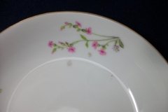 BAWO & DOTTER PURPLE ASTER & YELLOW/ PINK FLOWERS-COUPE SOUP BOWL  7 1/2" ..... http://jaapiesfinechinastore.com