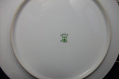 BAWO & DOTTER PURPLE ASTER & YELLOW/ PINK FLOWERS-DINNER PLATE 9 3/4" ..... http://jaapiesfinechinastore.com