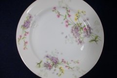 BAWO & DOTTER PURPLE ASTER & YELLOW/ PINK FLOWERS-SALAD PLATE  7 5 /8" ..... http://jaapiesfinechinastore.com