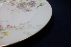 BAWO & DOTTER PURPLE ASTER & YELLOW/ PINK FLOWERS-SALAD PLATE  7 5 /8" ..... http://jaapiesfinechinastore.com