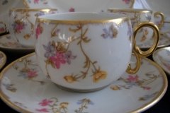 BAWO & DOTTER (ELITE WORKS) SCATTERED FLOWERS-  BOWL CUP & SAUCER   .....   http://jaapiesfinechinastore.com