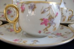 BAWO & DOTTER (ELITE WORKS) SCATTERED FLOWERS-  BOWL CUP & SAUCER   .....   http://jaapiesfinechinastore.com