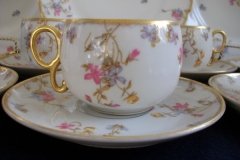 BAWO & DOTTER (ELITE WORKS) SCATTERED FLOWERS-  BOWL CUP & SAUCER   .....   http://jaapiesfinechinastore.com