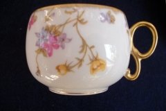 BAWO & DOTTER (ELITE WORKS) SCATTERED FLOWERS-  BOWL CUP & SAUCER   .....   http://jaapiesfinechinastore.com