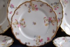 BAWO & DOTTER (ELITE WORKS) SCATTERED FLOWERS-  BREAD & BUTTER PLATE ..... http://jaapiesfinechinastore.com
