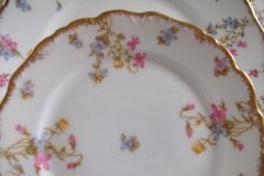 BAWO & DOTTER (ELITE WORKS) SCATTERED FLOWERS-  BREAD & BUTTER PLATE ..... http://jaapiesfinechinastore.com