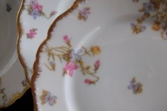 BAWO & DOTTER (ELITE WORKS) SCATTERED FLOWERS-  BREAD & BUTTER PLATE ..... http://jaapiesfinechinastore.com