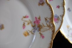 BAWO & DOTTER (ELITE WORKS) SCATTERED FLOWERS-  BREAD & BUTTER PLATE ..... http://jaapiesfinechinastore.com