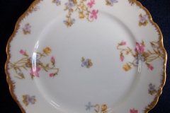 BAWO & DOTTER (ELITE WORKS) SCATTERED FLOWERS-  BREAD & BUTTER PLATE ..... http://jaapiesfinechinastore.com