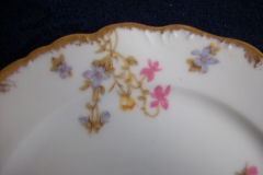 BAWO & DOTTER (ELITE WORKS) SCATTERED FLOWERS-  BREAD & BUTTER PLATE ..... https://www.jaapiesfinechinastore.com