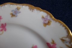 BAWO & DOTTER (ELITE WORKS) SCATTERED FLOWERS-  BREAD & BUTTER PLATE ..... http://jaapiesfinechinastore.com