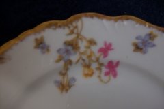 BAWO & DOTTER (ELITE WORKS) SCATTERED FLOWERS-  BREAD & BUTTER PLATE ..... http://jaapiesfinechinastore.com