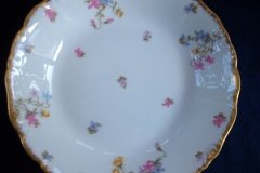 BAWO & DOTTER  (ELITE WORKS) SCATTERED FLOWERS-  COUPE SOUP BOWL   .....   http://jaapiesfinechinastore.com