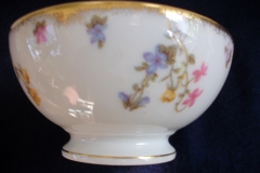 BAWO & DOTTER (ELITE WORKS) SCATTERED FLOWERS- CRANBERRY BOWL  .....   https://www.jaapiesfinechinastore.com