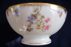 BAWO & DOTTER (ELITE WORKS) SCATTERED FLOWERS- CRANBERRY BOWL  .....   https://www.jaapiesfinechinastore.com