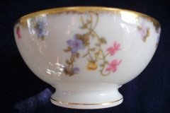 BAWO & DOTTER (ELITE WORKS) SCATTERED FLOWERS- CRANBERRY BOWL  .....   http://jaapiesfinechinastore.com