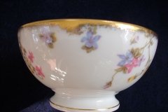 BAWO & DOTTER (ELITE WORKS) SCATTERED FLOWERS- CRANBERRY BOWL  .....   http://jaapiesfinechinastore.com