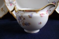 BAWO & DOTTER (ELITE WORKS) SCATTERED FLOWERS- CREAMER  6oz  .....   http://jaapiesfinechinastore.com