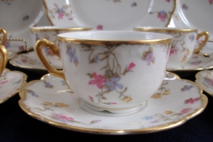 BAWO & DOTTER (ELITE WORKS) SCATTERED FLOWERS- CUP & SAUCER   .....   https://www.jaapiesfinechinastore.com