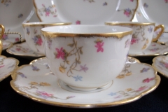 BAWO & DOTTER (ELITE WORKS) SCATTERED FLOWERS- CUP & SAUCER   .....   https://www.jaapiesfinechinastore.com