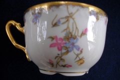 BAWO & DOTTER (ELITE WORKS) SCATTERED FLOWERS- CUP & SAUCER   .....   http://jaapiesfinechinastore.com