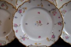 BAWO & DOTTER SCATTERED FLOWERS- DINNER PLATE   .....   http://jaapiesfinechinastore.com