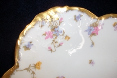 BAWO & DOTTER (ELITE WORKS) SCATTERED FLOWERS- LARGE SERVING  PLATTER 16 3/8" ..... https://www.jaapiesfinechinastore.com