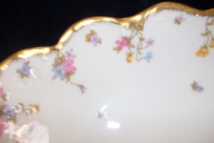 BAWO & DOTTER (ELITE WORKS) SCATTERED FLOWERS- LARGE SERVING  PLATTER 16 3/8" ..... https://www.jaapiesfinechinastore.com