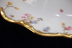 BAWO & DOTTER (ELITE WORKS) SCATTERED FLOWERS- LARGE SERVING  PLATTER 16 3/8" ..... https://www.jaapiesfinechinastore.com