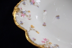 BAWO & DOTTER (ELITE WORKS) SCATTERED FLOWERS- LARGE SERVING  PLATTER 16 3/8" ..... https://www.jaapiesfinechinastore.com