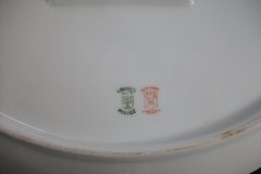 BAWO & DOTTER (ELITE WORKS) SCATTERED FLOWERS- LARGE SERVING  PLATTER 16 3/8" ..... http://jaapiesfinechinastore.com