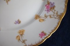 BAWO & DOTTER SCATTERED FLOWERS- LUNCH PLATE