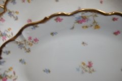 BAWO & DOTTER (ELITE WORKS) SCATTERED FLOWERS- MEDIUM SERVING  PLATTER  13  7/8" ..... http://jaapiesfinechinastore.com