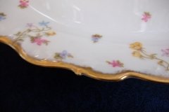 BAWO & DOTTER (ELITE WORKS) SCATTERED FLOWERS- MEDIUM SERVING  PLATTER  13  7/8" ..... http://jaapiesfinechinastore.com