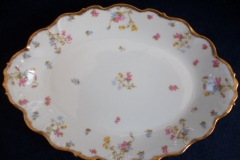 BAWO & DOTTER (ELITE WORKS) SCATTERED FLOWERS- MEDIUM SERVING  PLATTER  13  7/8" ..... https://www.jaapiesfinechinastore.com