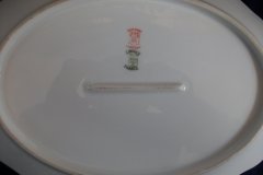 BAWO & DOTTER (ELITE WORKS) SCATTERED FLOWERS- MEDIUM SERVING  PLATTER  13  7/8" ..... http://jaapiesfinechinastore.com