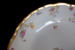 BAWO & DOTTER  (ELITE WORKS) SCATTERED FLOWERS- OPEN SERVING BOWL 10" .....   https://www.jaapiesfinechinastore.com