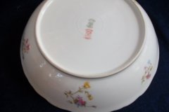 BAWO & DOTTER  (ELITE WORKS) SCATTERED FLOWERS- OPEN SERVING BOWL 10" .....   http://jaapiesfinechinastore.com
