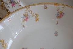 BAWO & DOTTER  (ELITE WORKS) SCATTERED FLOWERS- OPEN SERVING BOWL 9 3/8" .....   http://jaapiesfinechinastore.com
