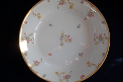 BAWO & DOTTER  (ELITE WORKS) SCATTERED FLOWERS- OPEN SERVING BOWL 9 3/8" .....   https://www.jaapiesfinechinastore.com