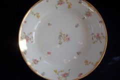 BAWO & DOTTER  (ELITE WORKS) SCATTERED FLOWERS- OPEN SERVING BOWL 9 3/8" .....   http://jaapiesfinechinastore.com