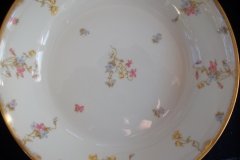 BAWO & DOTTER  (ELITE WORKS) SCATTERED FLOWERS- OPEN SERVING BOWL 9 3/8" .....   http://jaapiesfinechinastore.com