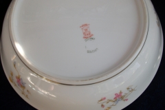 BAWO & DOTTER  (ELITE WORKS) SCATTERED FLOWERS- OPEN SERVING BOWL 9 3/8" .....   https://www.jaapiesfinechinastore.com