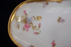 BAWO & DOTTER (ELITE WORKS) SCATTERED FLOWERS- RELISH  DISH  .....   http://jaapiesfinechinastore.com