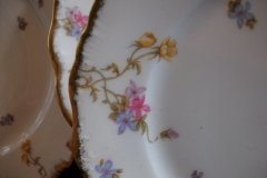 BAWO & DOTTER (ELITE WORKS) SCATTERED FLOWERS- SALAD  PLATE ..... http://jaapiesfinechinastore.com