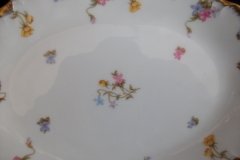 BAWO & DOTTER (ELITE WORKS) SCATTERED FLOWERS- SMALL SERVING  PLATTER  11  1/4" ..... http://jaapiesfinechinastore.com